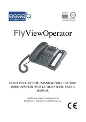 Esse-ti Fly View Operator Mode D'emploi Pour L'utilisateur