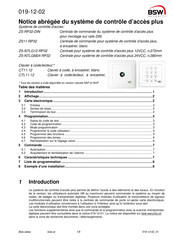 BSW SECURITY ZS-NTLGM24-RP32 Guide Rapide