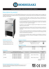 Hoshizaki IM-45NE Mode D'emploi