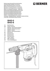 Berner BHD-8 Mode D'emploi