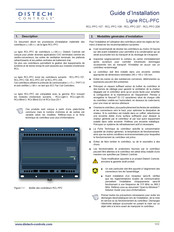 Distech Controls RCB-PFC-208 Guide D'installation