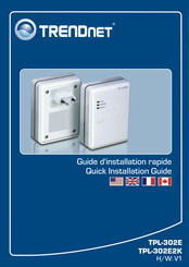 TRENDnet TPL-302E Guide D'installation Rapide