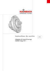 Hainbuch MANDO Adapt T611 Instructions De Service