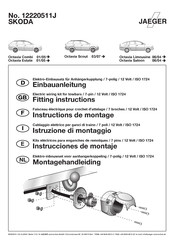 Jaeger 12220511J Instructions De Montage