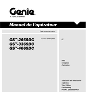 Terex Genie GS-2669DC Manuel De L'opérateur