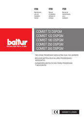 baltur COMIST 122 DSPGM Manuel D'installation, Utilisation Et Entretien