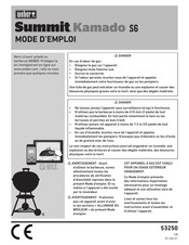 Weber Summit Komado S6 Mode D'emploi