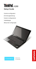 Lenovo Thinkpad X280 Guide De Configuration