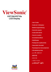 ViewSonic VG710s Guide De L'utilisateur