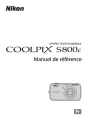 Nikon COOLPIX S800c Manuel De Référence