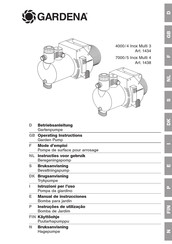 Gardena 1434 Mode D'emploi