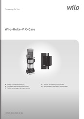 Wilo Helix V2207-3/25/E/X/400-50 Notice De Montage Et De Mise En Service