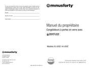 Minusforty 43-UDGF Manuel Du Propriétaire