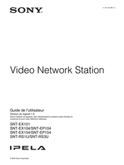 Sony Ipela SNT-RS1U Guide De L'utilisateur