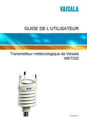 Vaisala WXT520 Guide De L'utilisateur