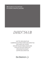 De Dietrich DHD7561B Guide D'utilisation