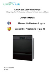 Asept-Air LIFE CELL 2550 Purity Plus Manuel D'utilisation