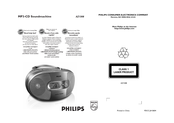 Philips AZ1308 Guide D'utilisation Rapide