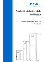 Eaton 93PS Guide D'installation Et De L'utilisateur