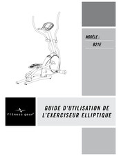 fitness gear 821E Guide D'utilisation