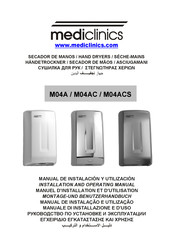 Mediclinics M04A Manuel D'installation Et D'utilisation