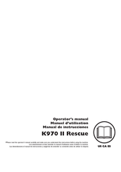 Husqvarna K970 II Rescue Manuel D'utilisation