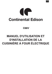 CONTINENTAL EDISON C66V Manuel D'utilisation Et D'installation