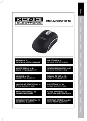 König Electronic CMP-MOUSEBT10 Mode D'emploi