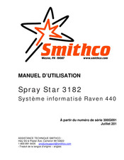 Smithco Spray Star 3182 Manuel D'utilisation