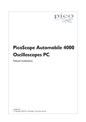 pico Technology PicoScope 4423 Manuel D'utilisation