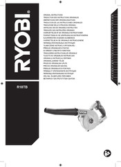 Ryobi R18TB Traduction Des Instructions Originales