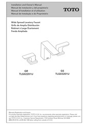 Toto GR TLG02201U Manuel D'installation Et D'utilisation