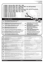 Ecs Electronics BW-008-B1 Instructions De Montage