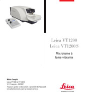 Leica VT1200 S Mode D'emploi