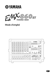 Yamaha EMX860ST Mode D'emploi