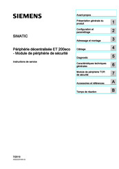 Siemens SIMATIC ET 200eco Instructions De Service