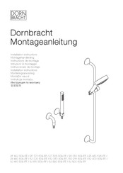 Dornbracht VAIA 83400809 Instructions De Montage