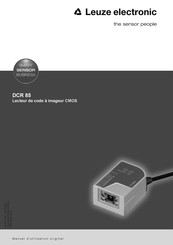 Leuze electronic DCR 85 Manuel D'utilisation Original