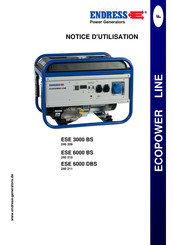 Endress ECOPOWER LINE ESE 3000 BS Notice D'utilisation