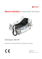 Linet CliniCare 100 HF Manuel Utilisateur Et Description Technique