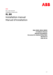 Abb RI12 Manuel D'installation