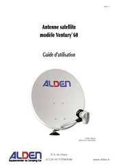 ALDEN Ventury 60 Guide D'utilisation