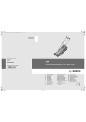 Bosch ARM 3700 Notice Originale