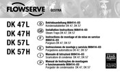 GESTRA DK 57L Instructions De Montage Et De Mise En Service