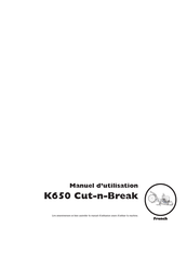 Husqvarna K650 Cut-n-Break Manuel D'utilisation