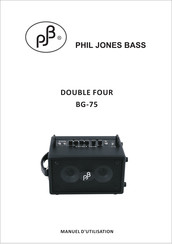 Phil Jones Bass Double Four BG-75 Manuel D'utilisation