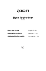 ION Block Rocker Max iPA76C2 Guide D'utilisation Rapide