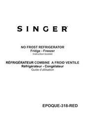 Singer EPOQUE-318-RED Guide D'utilisation