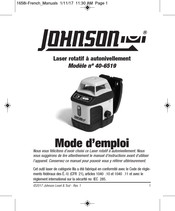Johnson 40-6519 Mode D'emploi