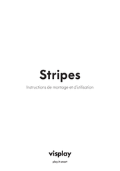 visplay Stripes 13 Instructions De Montage Et D'utilisation